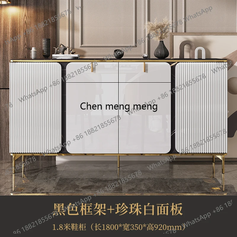 Italian Minimalist Storage Cabinet Nordic Luxury High-end Living Room Storage Cabinet Villa Creative Home Furniture Comedor