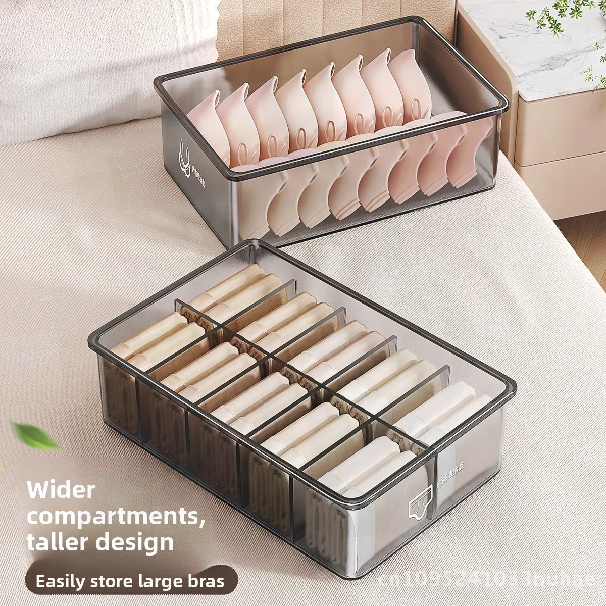 

Набор коробок для хранения «три в одном» — нижнее белье, носки, удобный органайзер для нижнего белья, пластиковый бытовой интимный органайзер в японском стиле