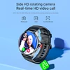 새로운 스마트 시계 4G 네트워크 SIM 카드 1.508''AMOLED 200W 회전식 카메라 GPS Wifi Google Play 동적 다이얼 안드로이드 남성 여성용 5