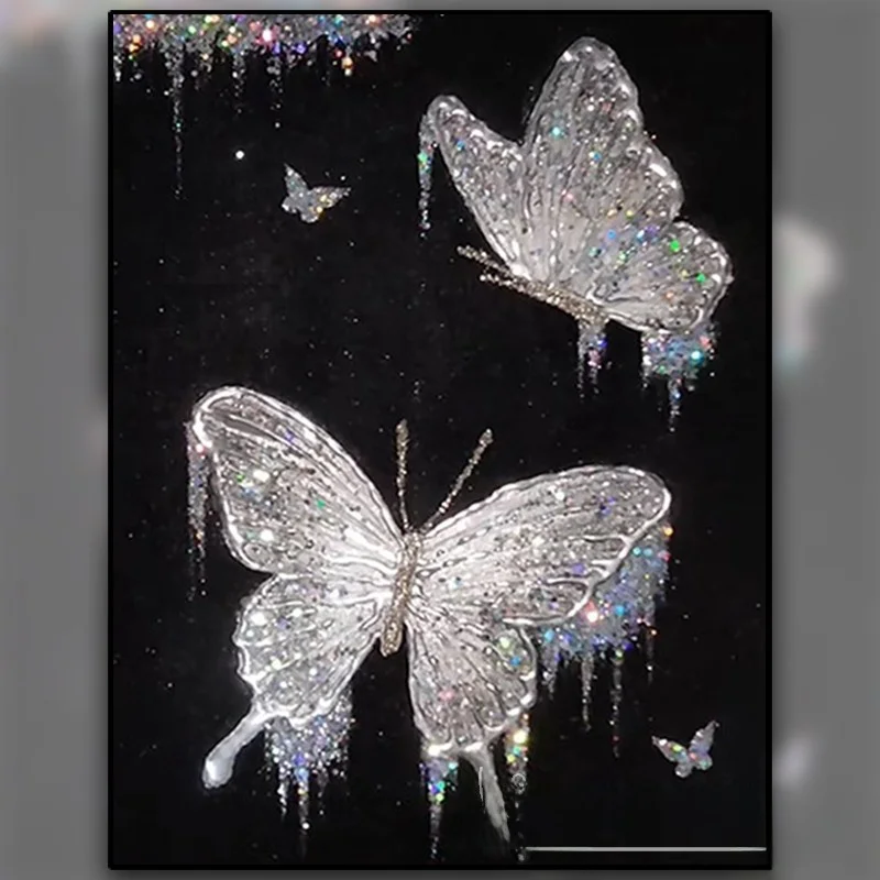 

Современный простой набор для вышивания крестиком, ручная работа, для начинающих, алмазная мозаика, текстильное искусство для дома, для гостиной