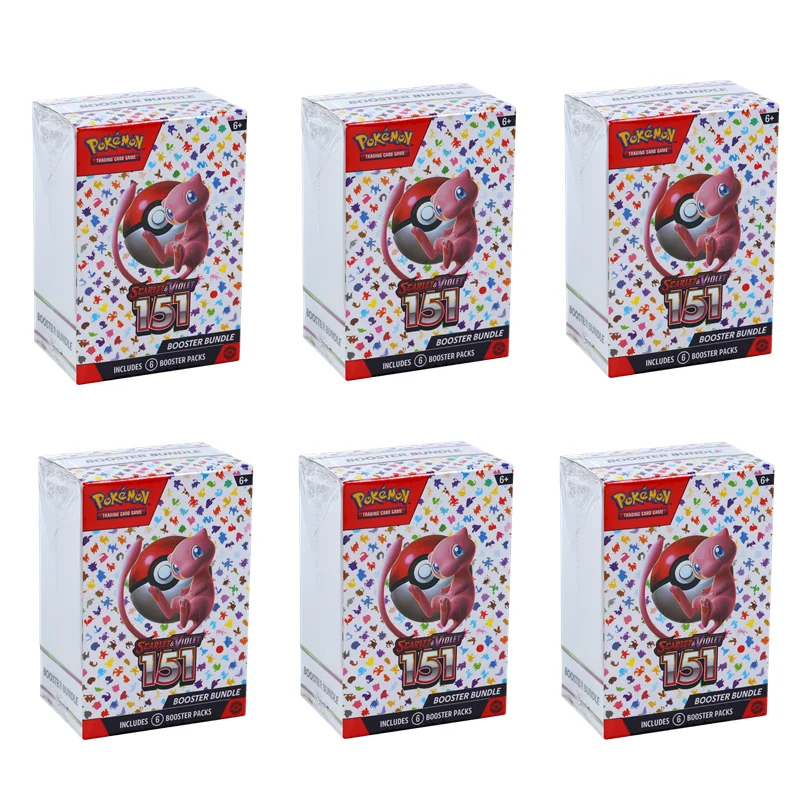 151 English Mega Ascended Heroes Pitch Black Scarlet Violet 151 Booster Bundle ME05 Trainer Box Collected Trading Cards