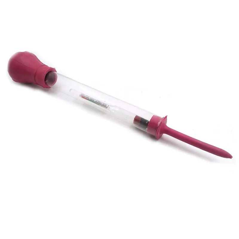 1.1-1.3 Rode Batterij Zuurhydrometer 0,01 Nauwkeurigheid Batterij Hydrometer Tester