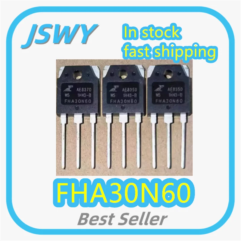 (5/50 pieces) FHA30N60 Brand New High-Power MOS Field Effect Transistor TO-3P Direct Shot 30A 600V Original Electronics