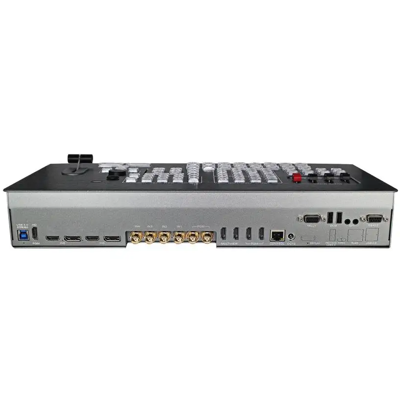 AV Broadcast Studio Wedding Conference Video Switcher Mixer Device for Radio TV Broadcasting for