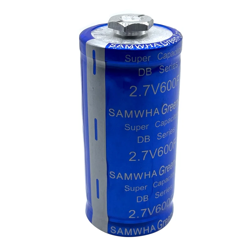 

1PCS SAMWHA Green-Cap 2.7V600F Super Farad Capacitor Can Be Used of Automobile Supercapacitor Rectifer Module Large Capacity