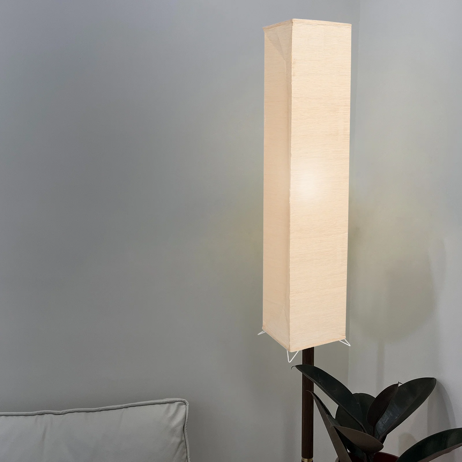 Floor Lamp Shade Artistic Cover Lampshade Replacement Stylish Modern Paper Light Vertical Decorative Lighting