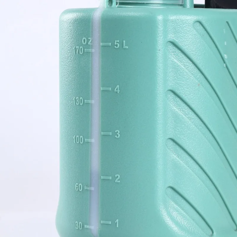 Single shoulder electric spray portable 5L garden flower watering adjustable high-pressure spray can for household use