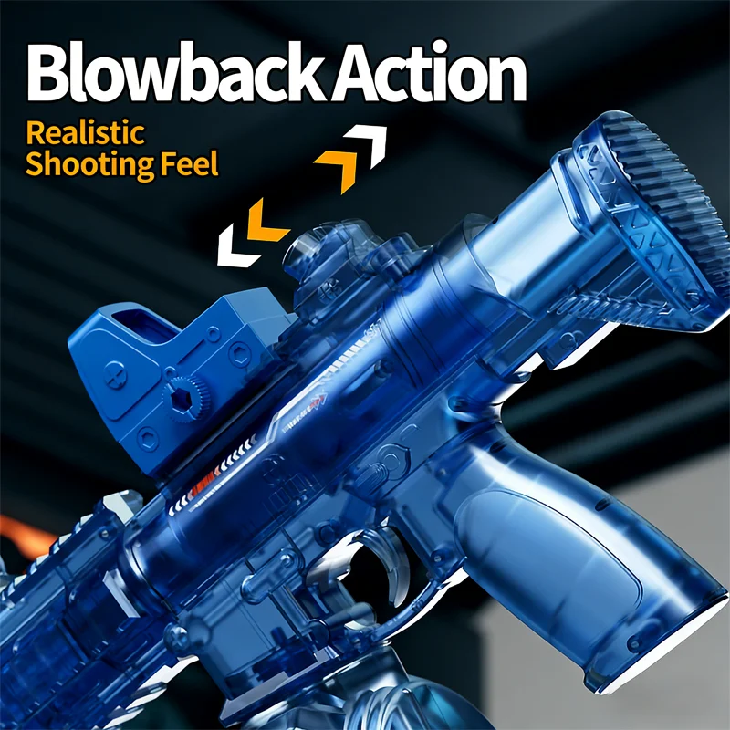 Electric Water Guns For Adults Large Capacity Powerful Automatic Squirt Gun Outdoor Summer Pool Beach Game Toy For Boys And Kids view 5