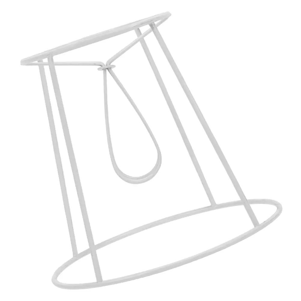 

E14 Lampshade Stand Cone Frame Holder Material Easy Installation Drum Shades Small Lamp Parts Accessories Decorative