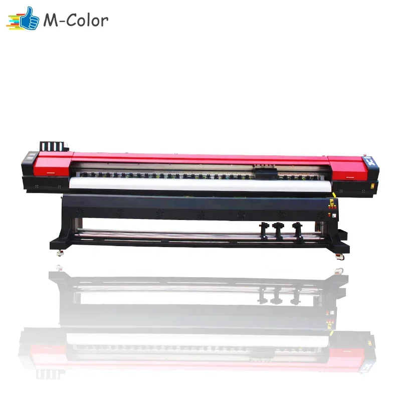 Hot Sale Xp600 Printhead High Resolution 4 Color Banner Stand 10 Feet Heat Transfer Printer For Graphics Design