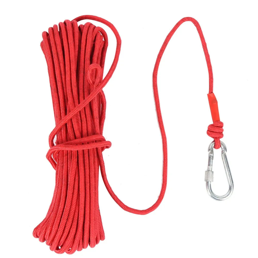 Strong Pull Force Fishing Salvage Rope Heavy Duty Durable Pull Force Fishing Rope 6mm Braided High Strength Polyester