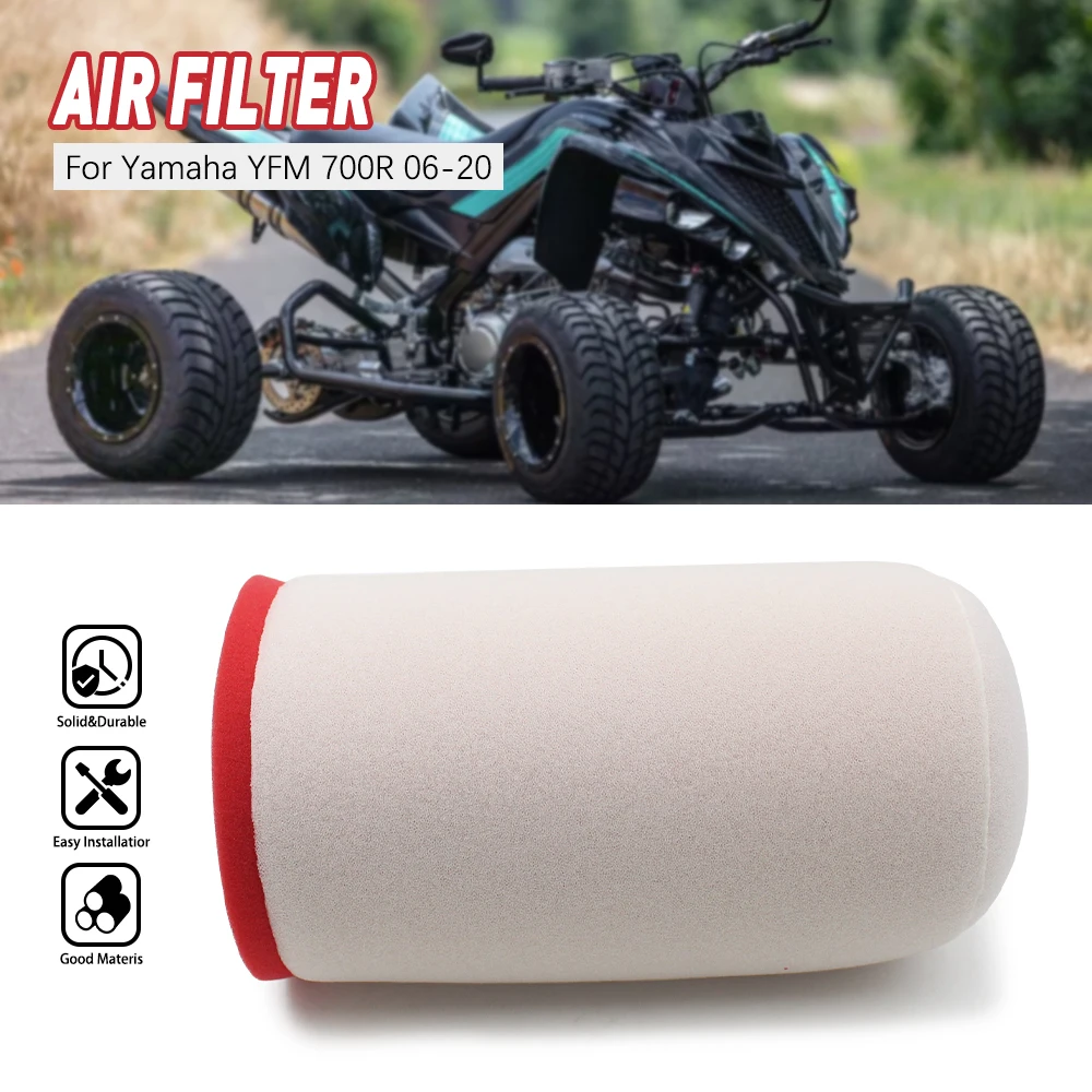 

Motorcycle Foam Air Filter Cleaner For YAMAHA YFM 700R Raptor 2006-2023
