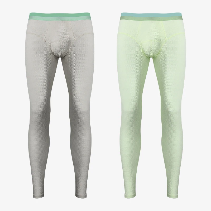 

2pcs Men's single-piece thermal underwear in winter, thickened and fleece-lined long johns, warm-keeping, form-fitting, thread l