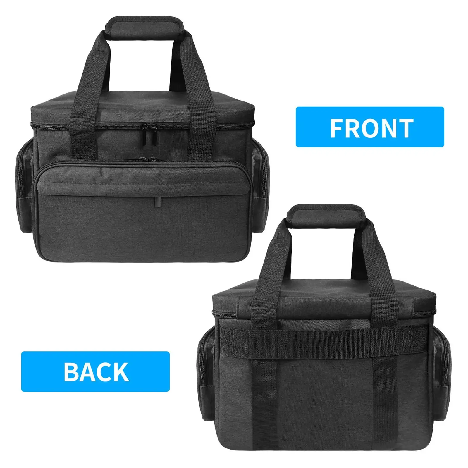Makeup Bag Multifunctional Toiletries Accessories Water Resistant Cosmetic Organizer Case for Brushes Grooming Set Stylist Men