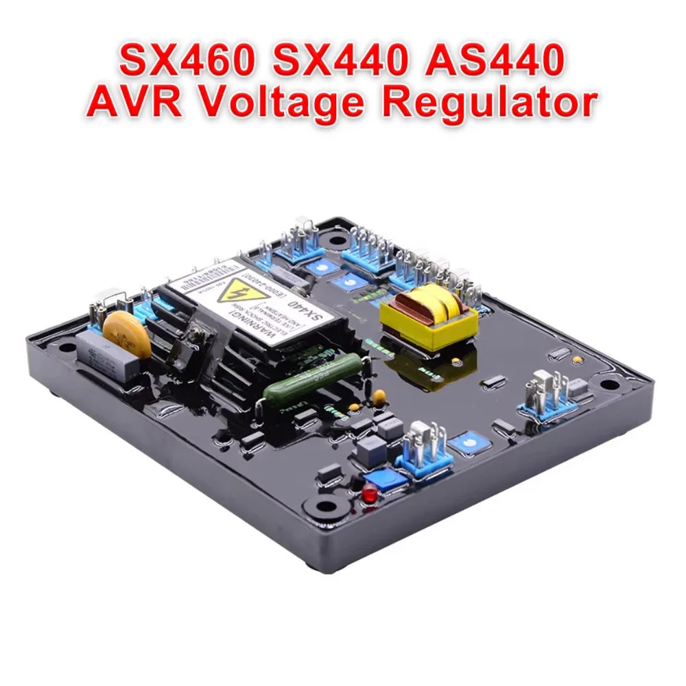 

New SX460 SX440 AS440 AVR Generator Automatic Voltage Regulator Stabilizer Excitation Control Module Brushless Generator Parts