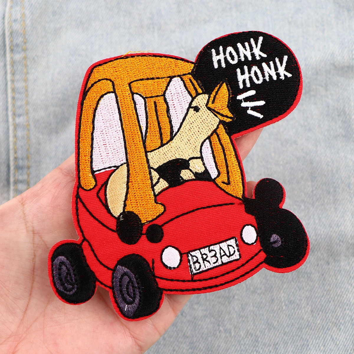 DIY Embroidered Cartoon Cute Iron On Patches Badges Patchwork Sewing Applique Jacket Backpack Badges