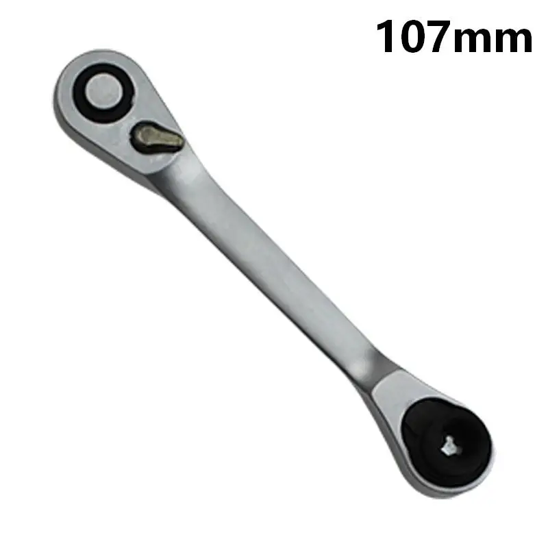 1/4 Inch Dual Direction Ratchet Wrench 72 Tooth Chrome Vanadium Steel for For MINI Tools Compact Socket Driver