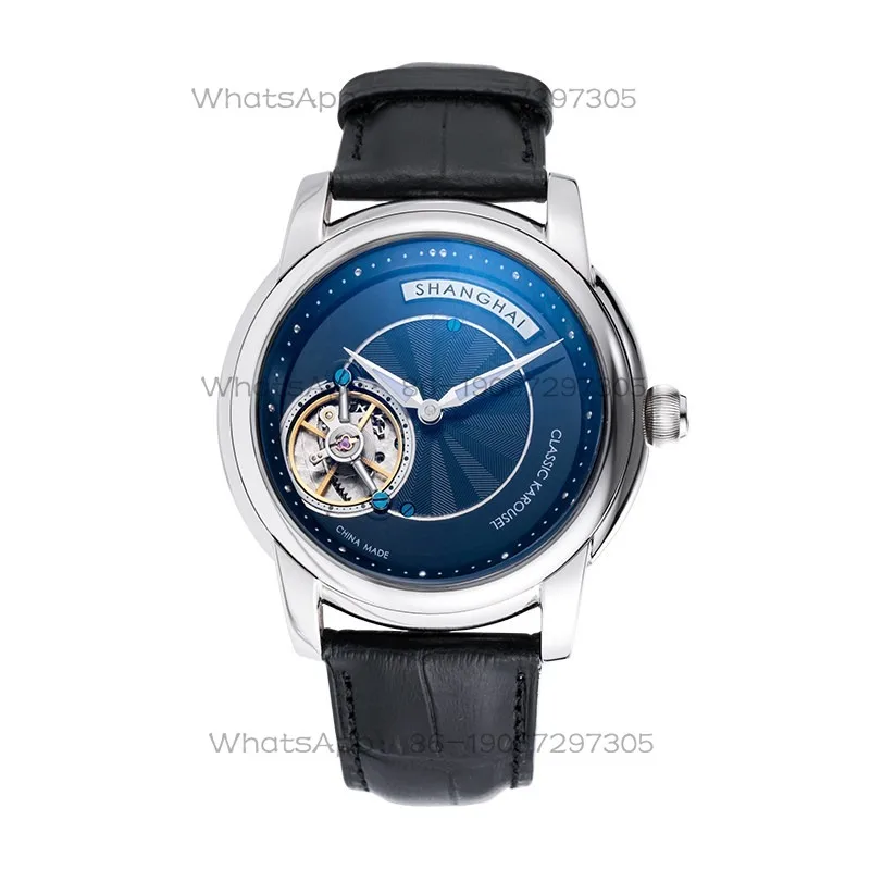 Time Island Watch 1 Store Shanghai Male Tourbillon Manual Mechanical Watch Hollow Waterproof Luminous Watch