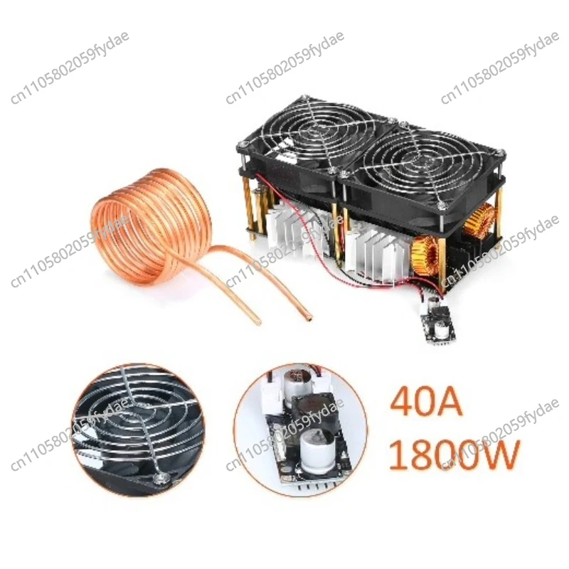 High Frequency Induction Heating 1800W High Frequency Quenching Intermediate Frequency Furnace, No Tap