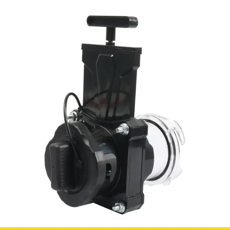 SZCH Campers Trailer Waste Discharge Valves High Strength Plastic Construction