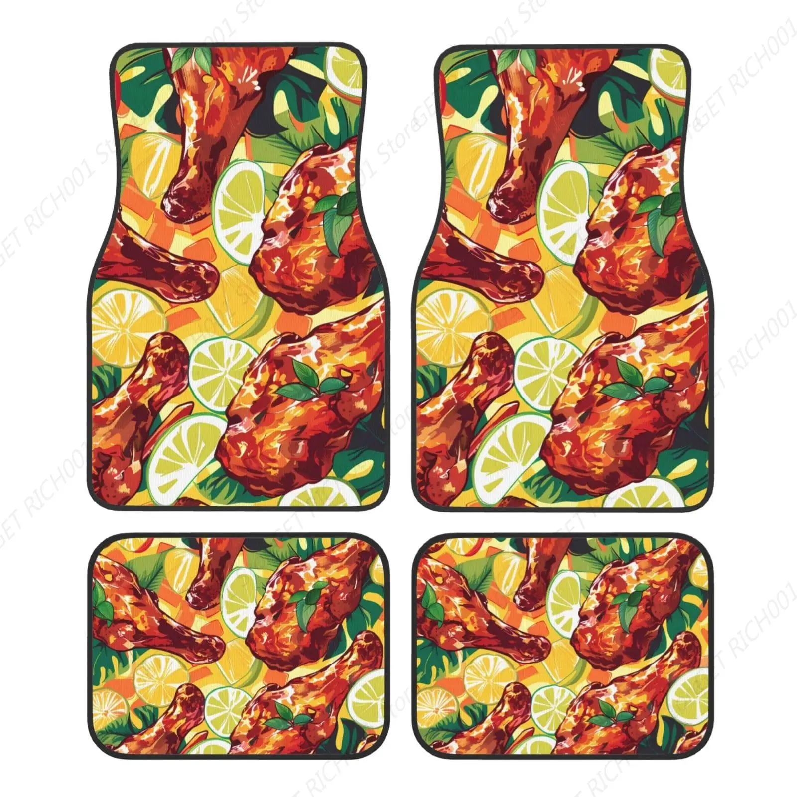 

Alfombras Hawaianas Con Forma Pollo, Alfombrillas Para Coches, Accesorios Para Automóviles, Alfombrillas Lanteras Y Trasaras Di