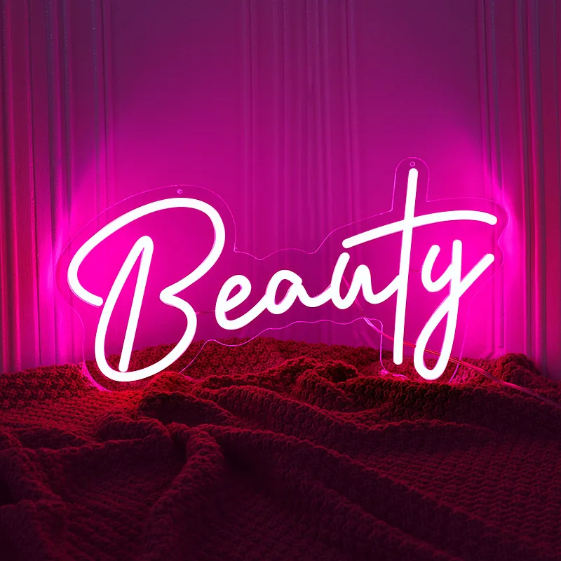 

Beauty Room Neon Sign Light Nails Room Decoration Led Night Lights Wall Bedroom Decor Tattoo Room Lashes Shop Neon Lamp