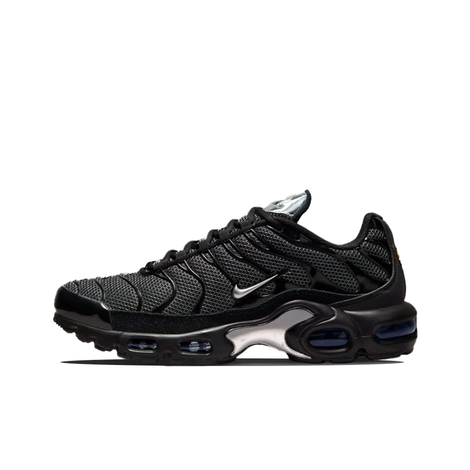 

Женские черные замшевые серебристые кроссовки Nike Air Max Plus DQ0850-001