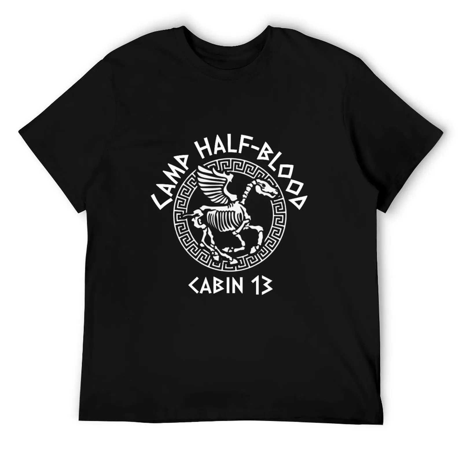 

Cabin 13 Camp Half-Blood T-Shirt anime tshirt mens graphic t shirts man t shirt heavy cotton T-Shirt