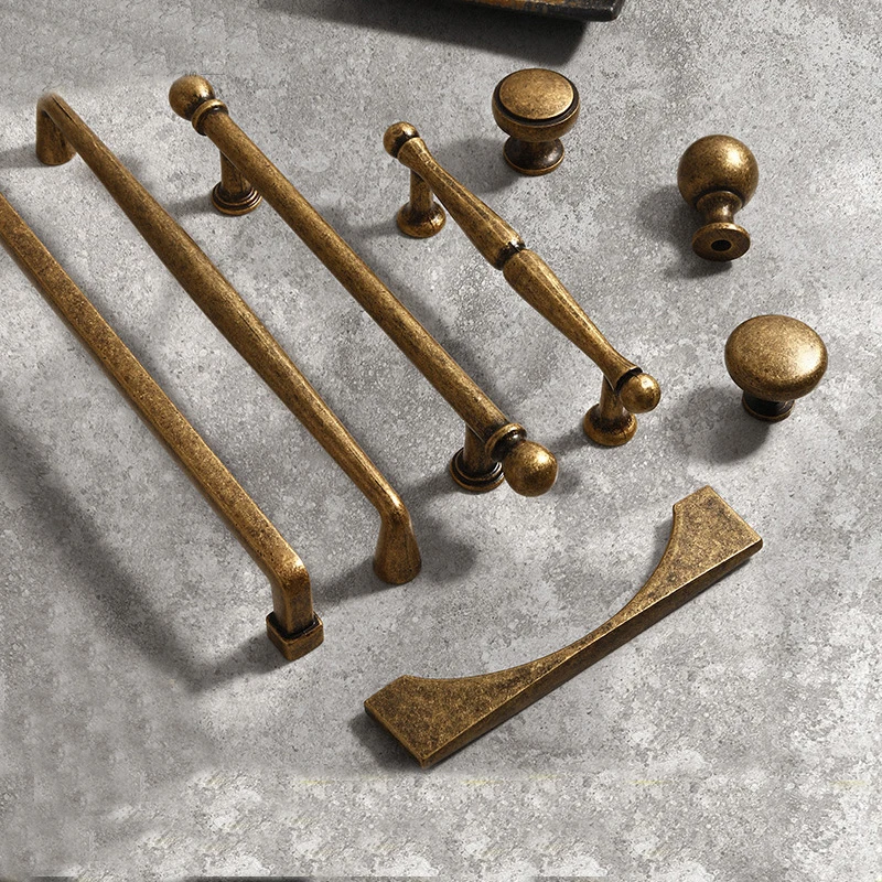 WV Antique Dresser Furniture Handle Vintage Drawer Cabinets Knobs Handles Door Pulls Cupboard Handles Kitchen closet Furniture