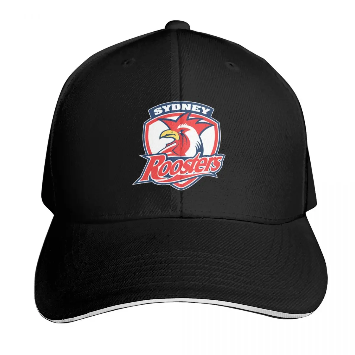 roosters Baseball Cap Breathable Mesh Back Adjustable Buckle Closure Moisture Wicking Quick Dry