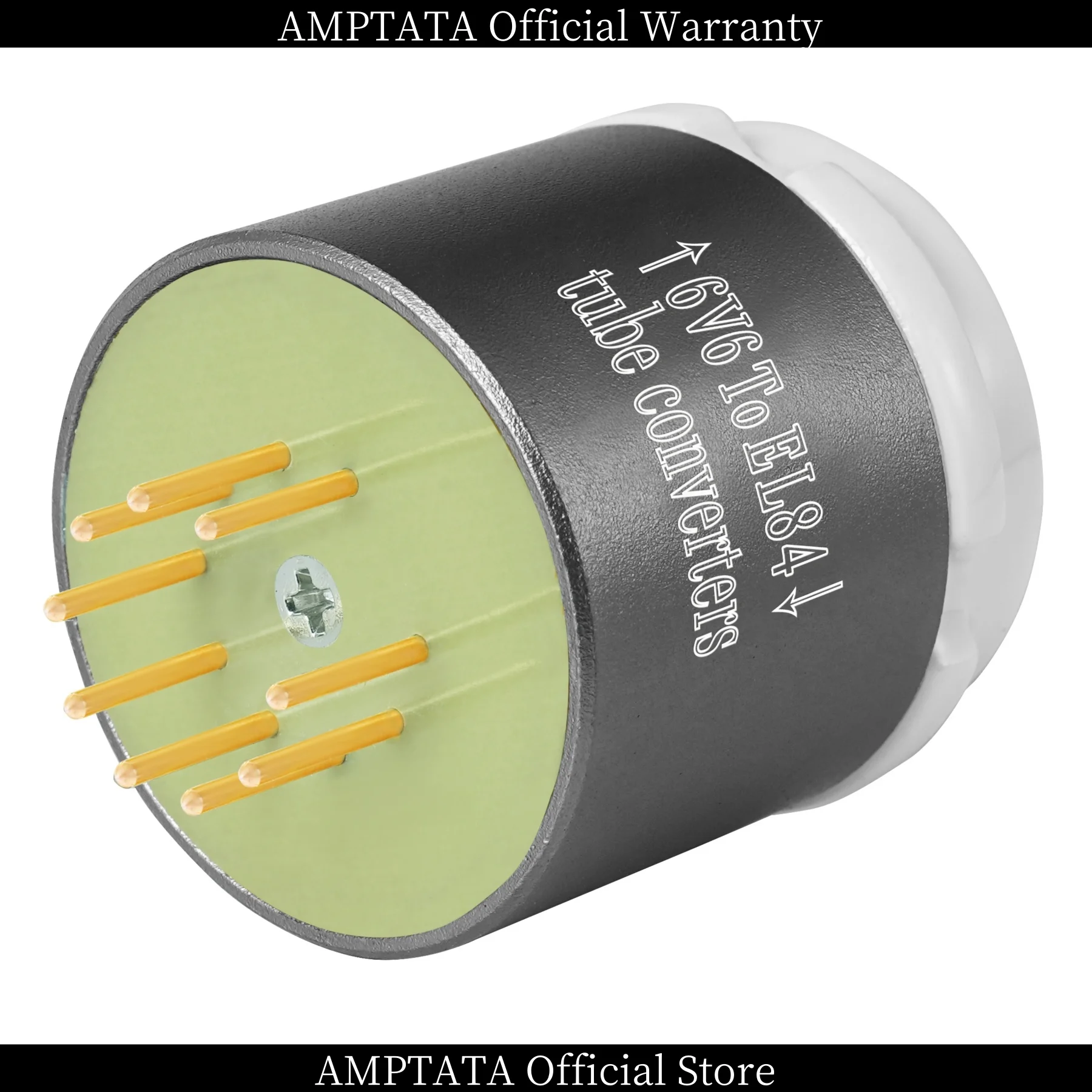 AMPTATA / 6V6 إلى EL84 6BQ5 6P14 / مكنسة كهربائية أنبوب محول محول المقبس / 24K مطلية بالذهب النحاس النقي دبوس / قبل مكبر للصوت الغيتار