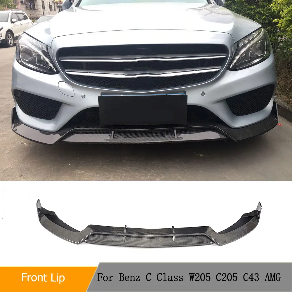 

Передний бампер для Mercedes-Benz C Class W205 Sport C205 C43 C300 2015-2017