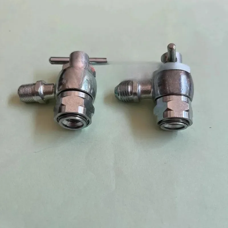 UNF7/16-20 Nitrogen Charging Tool Connector 1/8NPT Shock Absorber Accumulator Fitting