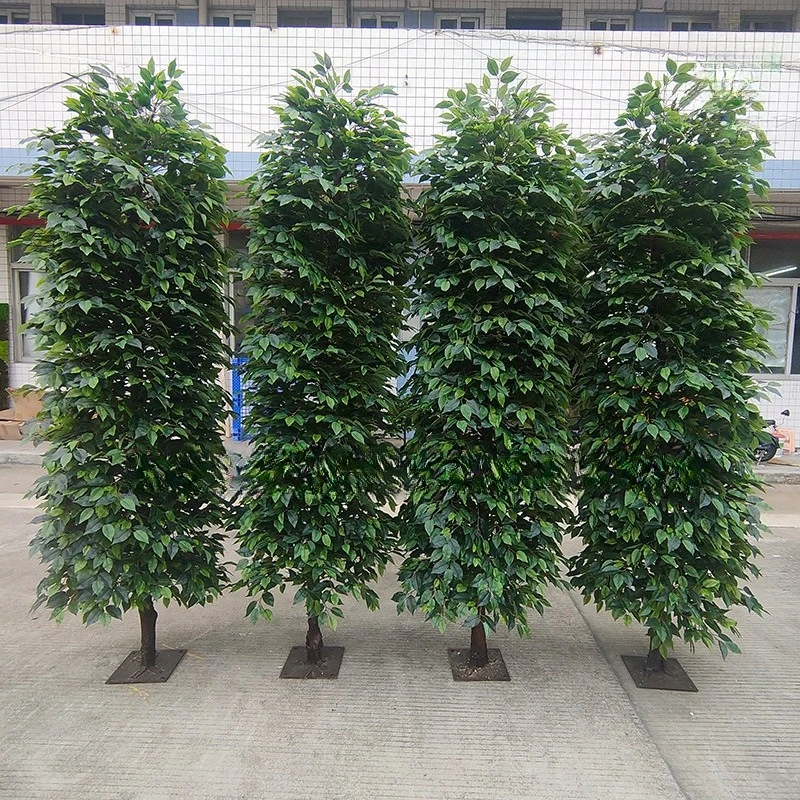 

Simulation of three-dimensional banyan tree indoor green plant decoration hotel shopping mall lobby garden decoration