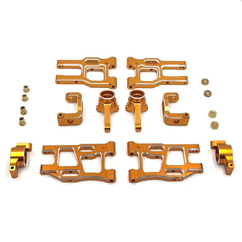 RC Car Parts Metal Upgrade Replacement Parts Set Fit For LC RACING 1/10 PTG-2 PTG-2R  Remote Control Car Accessories