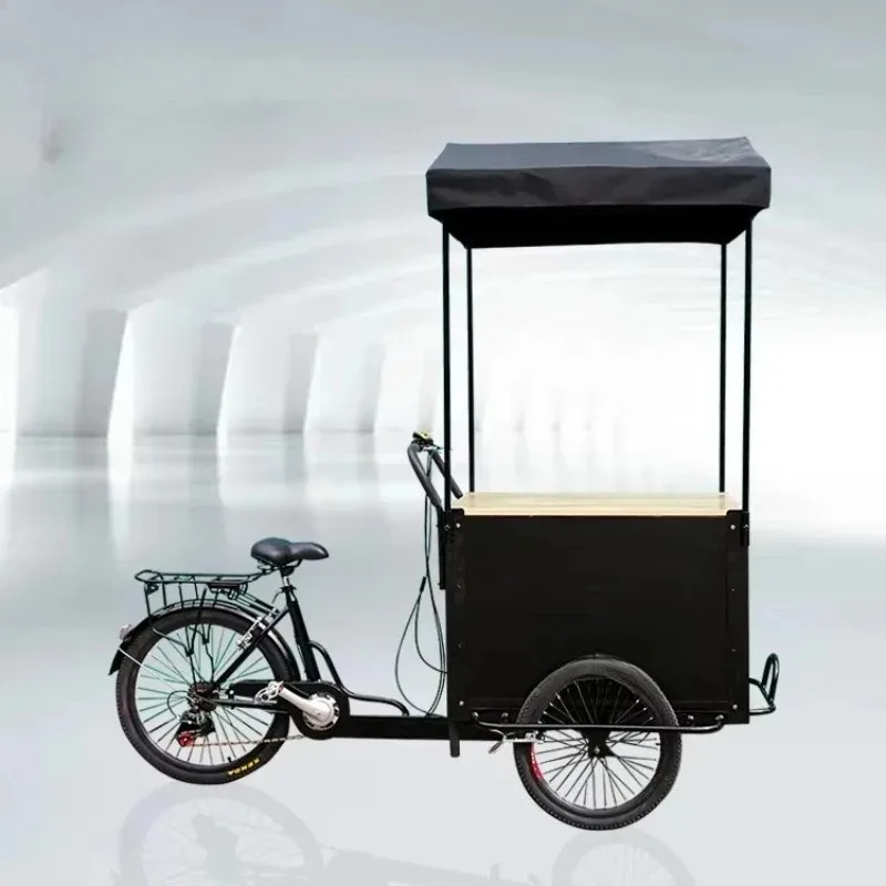 Sell mobile cheaper tricycles coffee bicycles food trucks