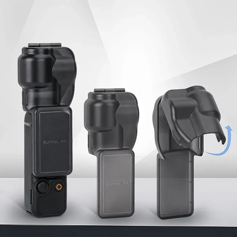 一体型ジンバルスクリーンカバー,レンズプロテクターケース,dji osmo pocket 3用ドロップカバー,アクションカメラアクセサリー