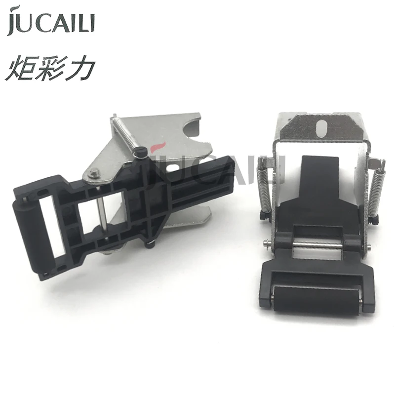 JCL 1개 KM512 핀치 롤러 어셈블리 (코니카 512/512i 헤드용) 올윈 Xuli 휴먼 잉크젯 프린터 용지 압력 고무 휠