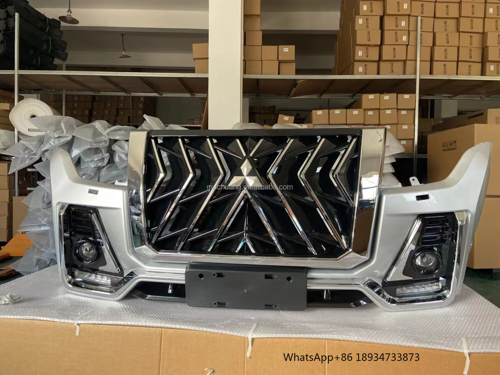 Factory direct selling hot products Mitsubishi Pajero 2015-2018 v93 v97 upgrade to v98 body kit surround