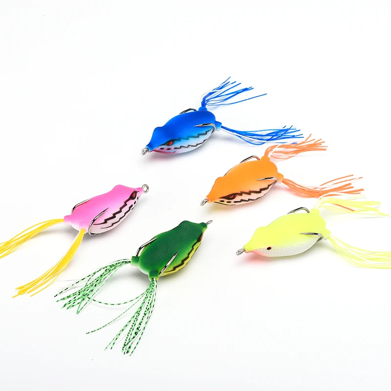 

Handmade Frog Lures Freshwater Baits Soft Lure for Fishing