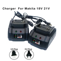 18 21V Mini Battery Charger Replacement For Makita Model Li-ion BL1415 BL1420 BL1815 BL1830 BL1840 BL1860 Electric Drill Grinder