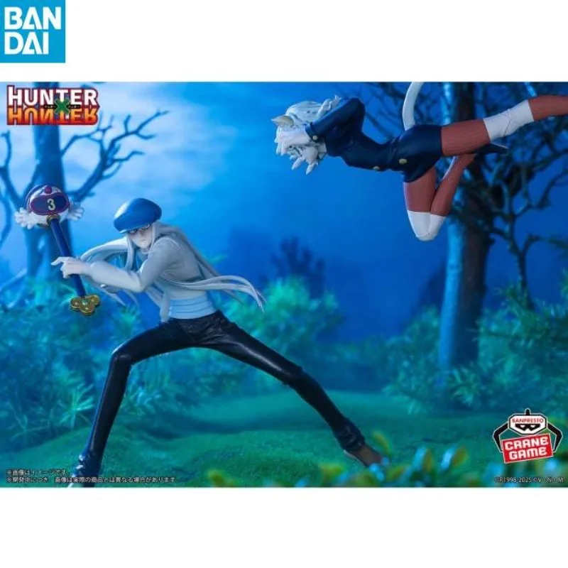 In Stock BANDAI Original BANPRESTO Anime HUNTER HUNTER Nephelpito VIBRATION STARS Action Figures Model Statue Toys Festival Gift