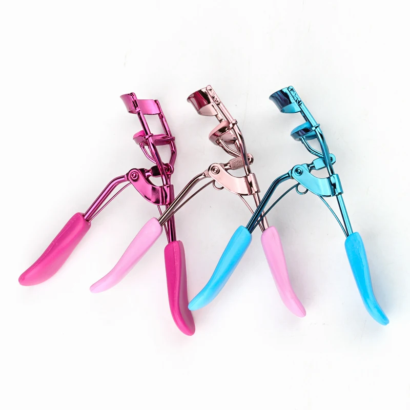 1pc Eyelash Curler Makeup Beauty Tools Long Lasting Lashes Curling Applicator Colorful False Lashes Clips Not Hurting Eyelashes