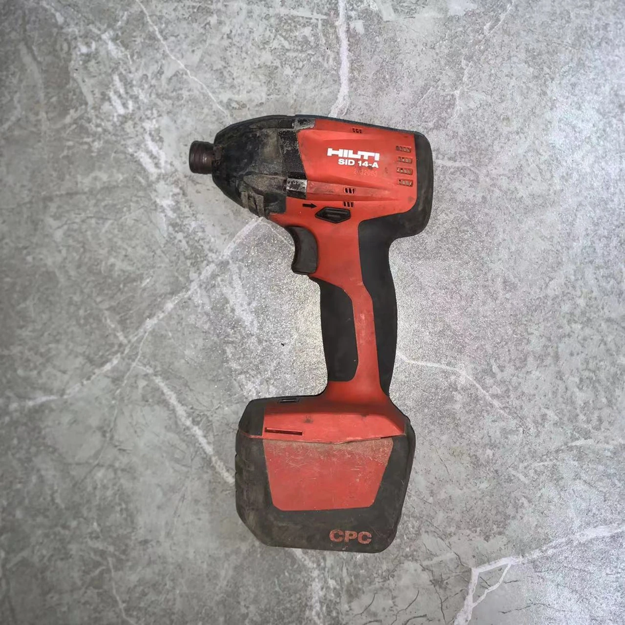 

HILTI SID 14-A Impact Driver 14.4Volt 1/4 Hex Cordless Bare Tool Includes 3.3AH lithium battery, second-hand