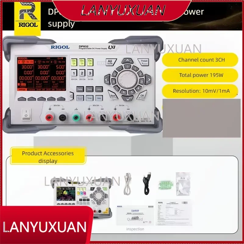 DP832A Programmable Dc Power Supply With Professional Version Data Analysis Software