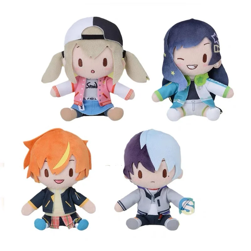 13 سنتيمتر أفخم قلادة اللعب مشروع Sekai الملونة المرحلة Nightcord القضبان Yoisaki Kanade Akiyama Mizuki Asahina Mafuyu Enanan الدمى