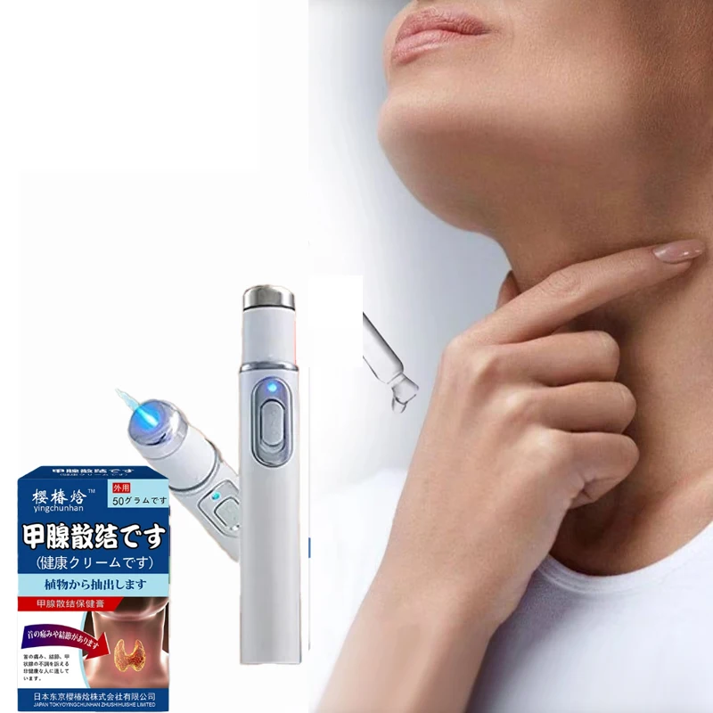 

Универсальное лазерное устройство для щитовидной железы с системой AI-Assisted. Доставляет нежный неинвазивный уход за ногами шеи.