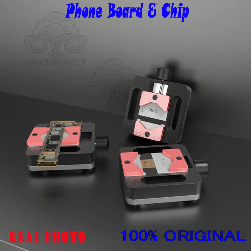 2UUL BH02 Mini Fixture for Mobile Phone Maintenance Motherboard BGA IC Chip Repair Fixing Holder Tin Planting Table Jig