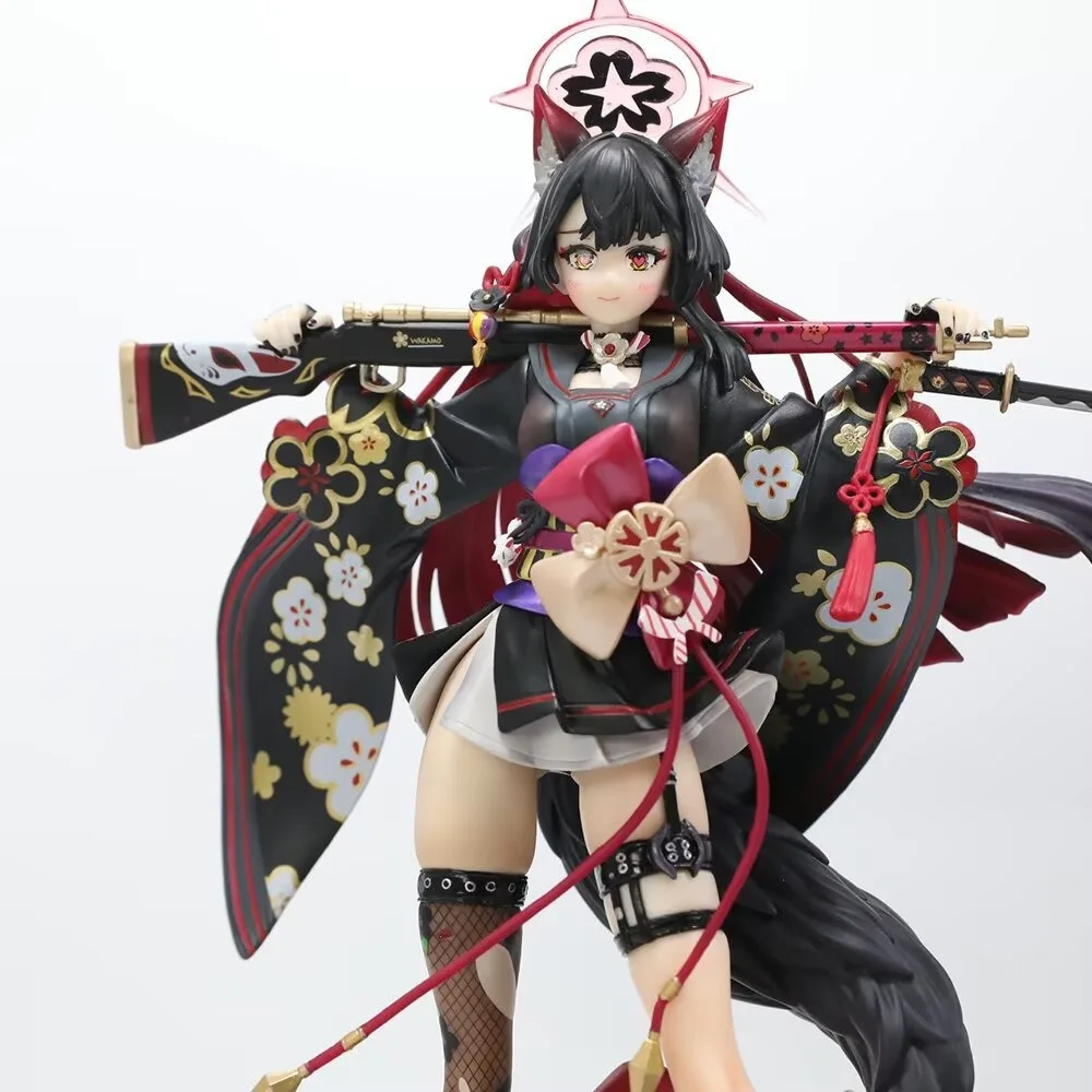 

Second-dimensional Beautiful Girl Azure Route, Husaka Wakamasa, Mask, Standing Pose, Model, Statue, Boxed Figure, Trendy Gift