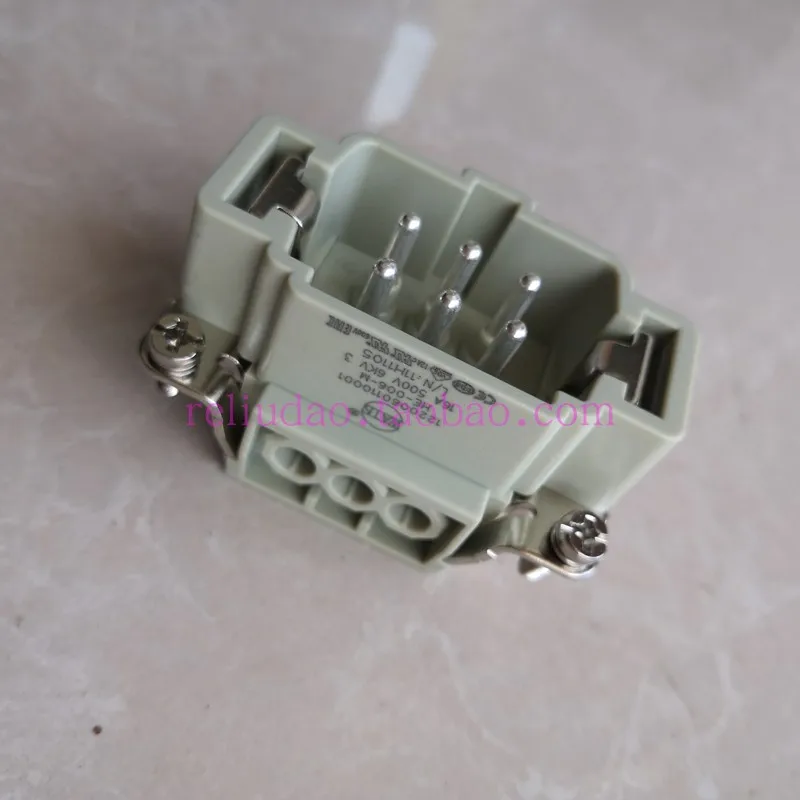 Connector HE-006-M male core six pin 16A500V HE-006-F in stock 09330062601